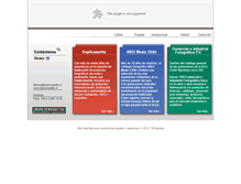 Tablet Screenshot of duplicassette.cl